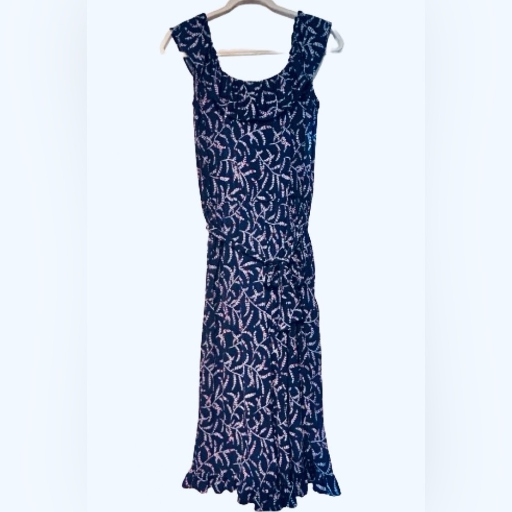 MICHAEL by MICHAEL KORS Rompers Womens Sz Small Cropped Legs Ruffles Tie Belt